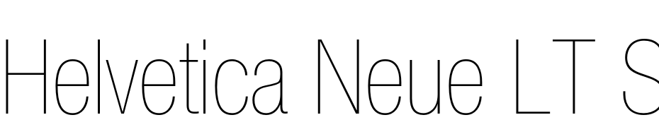 Helvetica Neue LT Std 27 Ultra Light Condensed Font Download Free